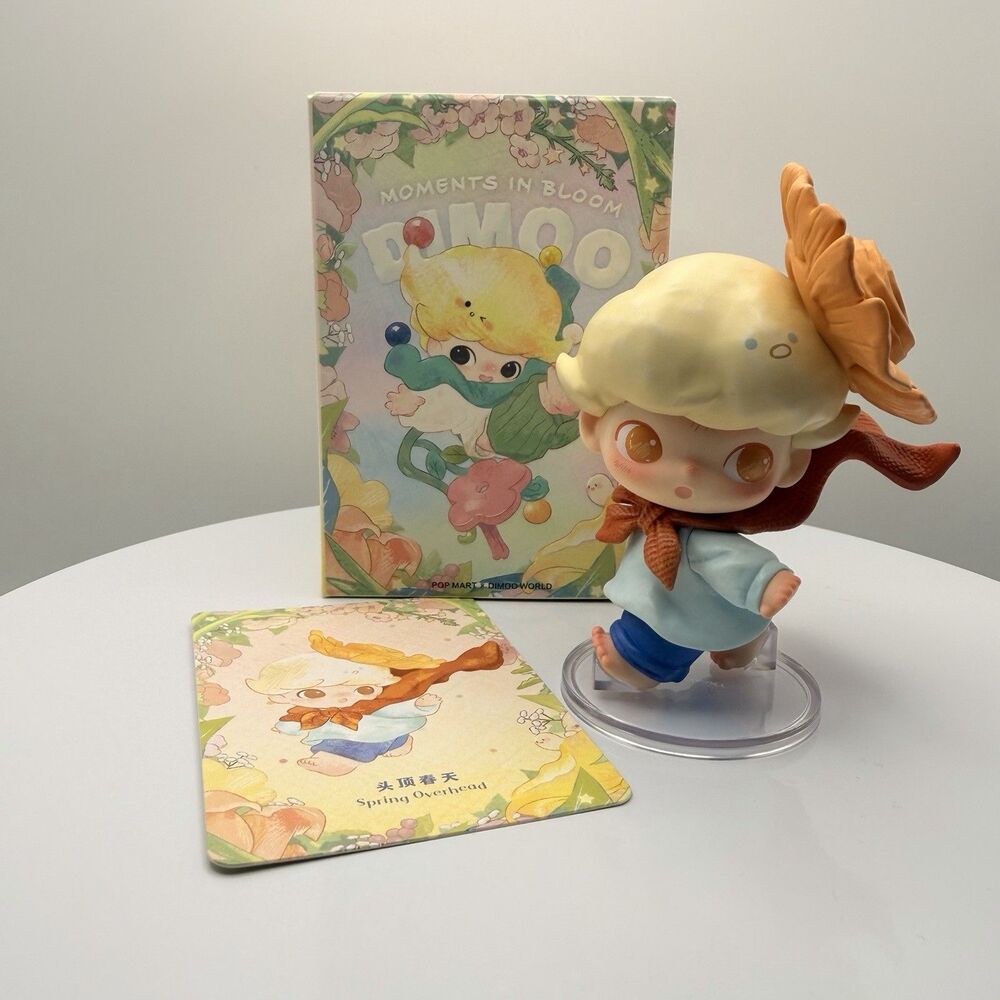 PopMart X Dimoo Moments In Bloom Series Figure - Spring Overhead
